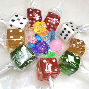 棒棒糖方形色子骰子糖筛子糖创意儿童送礼糖果