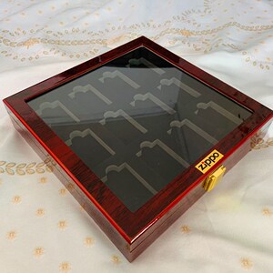 zippo芝宝盒子收纳盒收藏木盒亚克力盒子展示盒煤油打火机收藏新