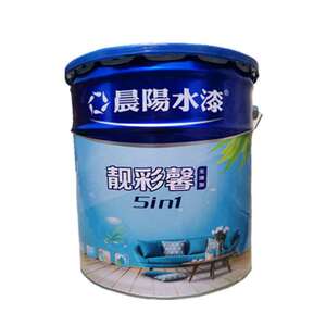 晨阳水漆靓彩馨五合一净味内墙水漆内墙涂料乳胶漆