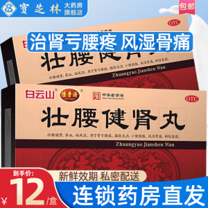 广州白云山陈李济壮腰舒筋健肾丸健腰丸建肾丸补肾健脾同仁堂修正
