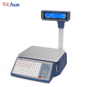 顶尖aclas ls3x ls-615生鲜连锁超市电子秤条码标签秤