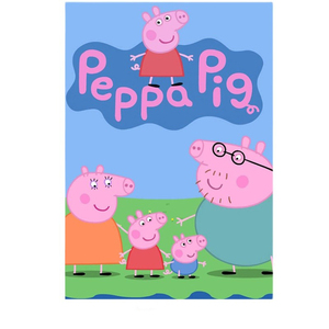 小猪中法文台词本peppa剧本对白字幕本儿童读佩奇法语剧本粉猪pig