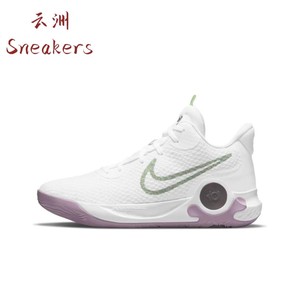 Nike KD Trey5IX杜兰特复古耐磨防滑 缓震实战 篮球鞋 白紫DJ6922