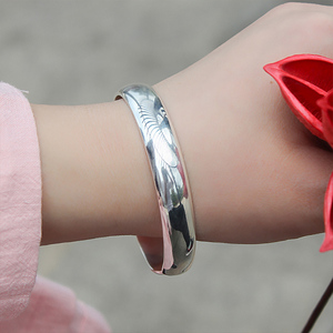 手镯.女纯银妈妈