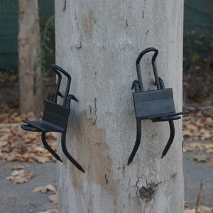 路灯杆猫鞋电信水泥杆爬行器脚扣爬杆器电线杆r电工爬树带工具