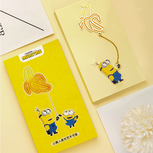 环球影业小黄人神偷奶爸卑鄙的我斯图尔特凯文鲍勃创意书签