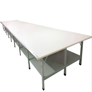 新品裁剪台 服装布m床台板车间不锈钢工作台台双层裁裁 拉布铺布