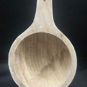 铜木马勺脸谱白胚木质品陕西民间纯手工艺品凤翔学生美术教学用