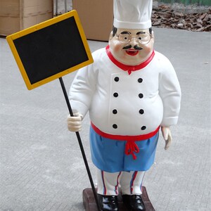 厨师雕像