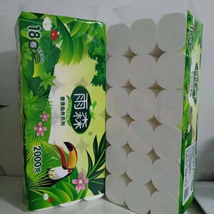 保定热销雨森春意盎然18卷中长卫生纸柔韧手纸厕纸母婴用纸纸巾