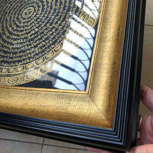 尼泊尔唐卡装裱画框西藏佛像定制装裱展示保护外框可定制任意尺寸