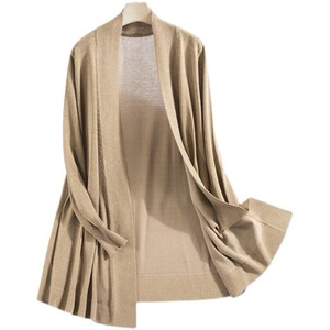 冰麻针织衫女中