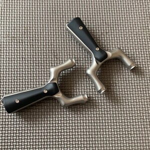 440c材质掠食者弹弓70/75弓门/大撑头i圆头g10贴片瞄点清晰飞虎弓