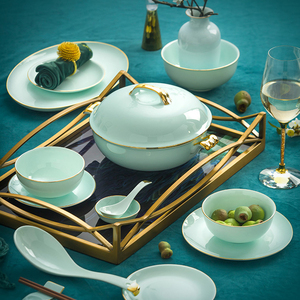 景德镇陶瓷餐具家用中国风