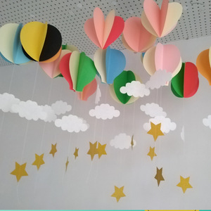 幼儿园热气球环创布置装饰室内屋顶吊顶挂件天花板吊饰空中挂饰