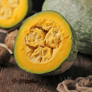 山东正宗橄榄蜜南瓜软糯香甜贵族贝贝南瓜食果蔬老