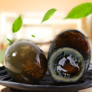 皮蛋变蛋鸭蛋松花蛋丑鸭河南焦作特产五香溏心糖心五里源皮蛋gcso