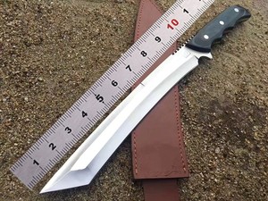 战狼二同款刀奴猛将户外刀具防身武器高硬度直刀荒野求生刀随身刀