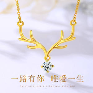 【周大福一路有你项链黄金】周大福一路有你项链黄金品牌,价格