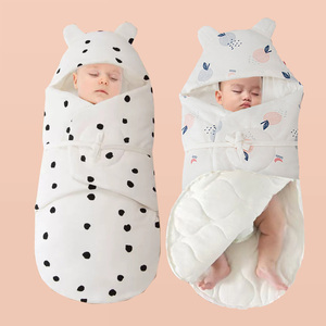 新生婴儿抱被防惊跳睡袋春夏秋冬厚款纯棉包被初生儿宝宝产房襁褓