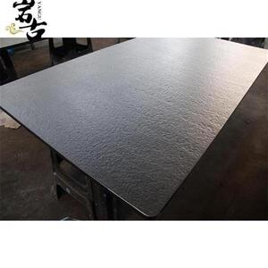 柜然大理石火烧石台面餐桌面电视柜茶几天室浴洗手台橱柜台面定制