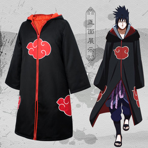 晓组织服装火隐忍者鹰小队披风日本动漫衣服二次元cosplay红云袍