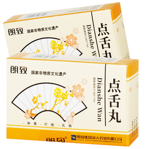 125g*24丸*1瓶/盒 疮疡初起乳痈中通消肿止痛疔疮发背山西梅花点舌丹