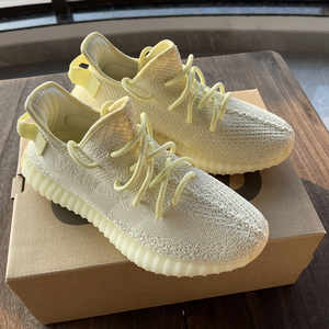 新款椰子鞋女鞋350黄油黄色氧化天使丁黄满天星夏季透气情侣鞋男