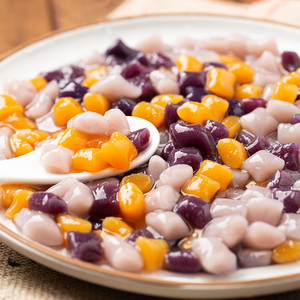 珍珠方形芋圆成品吸管可吸烧仙草黑泷堂喜茶奶茶店专用鲜芋仙甜品