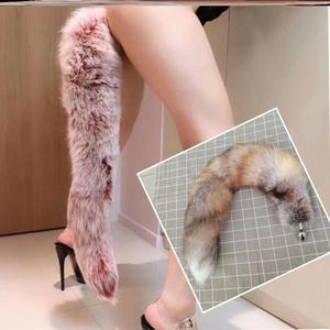 尾巴插件属猫狗外出女后庭狐金狸肛塞肛门玩具学生sm情趣性用品