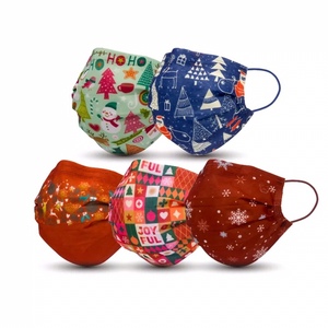 爱的家五色彩口罩2022年时尚版服饰百搭透气成人防雾霾鼻面罩包邮