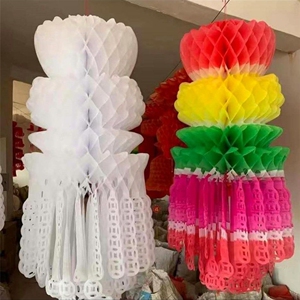 清明节灯笼祭祀殡葬上坟用品灯笼扫墓挂清白色坟飘挂青纸祭奠丧葬126