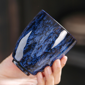 瓷韵东方窑变茶杯陶瓷杯子大v号主人杯水杯家用功夫茶具单杯品茗