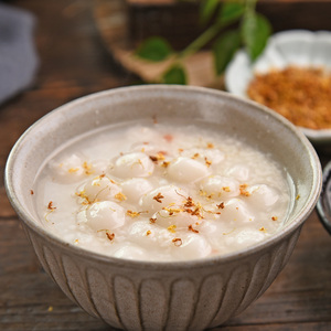 宁波特产缸鸭狗桂花酒酿小圆子435g*2袋酒酿