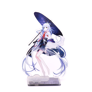 动漫v家周边立牌 洛天依 乐正绫 言和 i墨清弦 花嫁双面亚克力摆