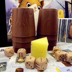 正版奶酪大盗桌游新版简体中文家庭聚会亲子益智儿童欢戏卡牌