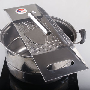 抿尖床 家用面食工具抿面机不锈钢抿尖床抿擦尖圪斗擦蝌蚪床抿面