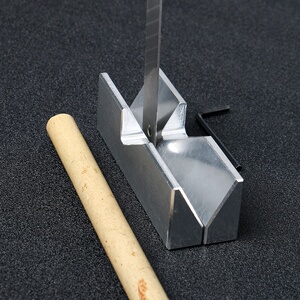 diy南荻芦苇切割台漂坯分切十字开口芦苇w浮漂制作工具