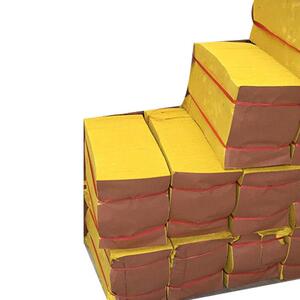 厂家双面黄色烧纸 符纸 上坟用迷信火纸 加泡皱纹烧纸 清明祭祀用