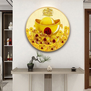 招财进宝立体画