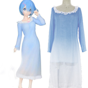 re:从零开始的异世界生活蕾姆拉姆睡衣万圣节装扮礼服cosplay服装