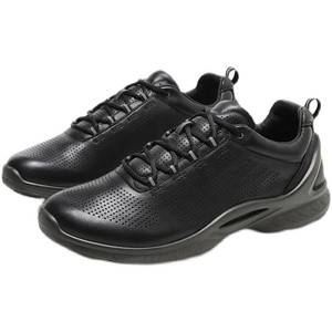 消防备勤鞋黑色头层牛皮超轻训练跑步鞋消防休闲鞋室内注塑鞋透气