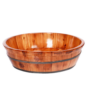 新香杉木洗盆盆婴儿圆形木盆泡澡盆人浴澡老沐浴缸浴盆手工木桶.