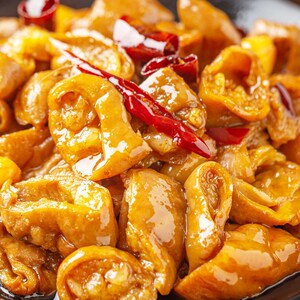 1斤卤肥肠麻辣猪大肠熟食四川特产即食卤味零食小吃香辣熟食半斤