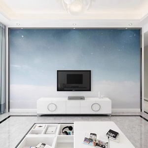 北欧风格墙布8d手绘星空电视背景墙墙纸现代简约客厅卧室壁画壁纸
