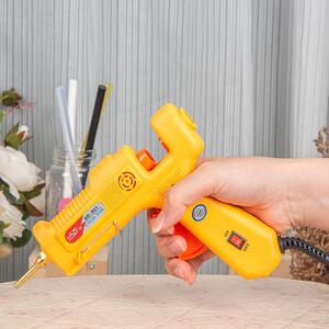 赛得牌长枪嘴100w热溶胶枪11mm热熔胶棒专用加长型节能恒温大胶枪