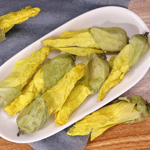 黄秋葵花京兰葵茶金花葵黄蜀葵花干花茶特级秋蓉葵中材山锦葵