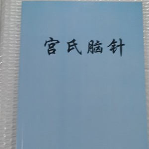 中医书籍自学针灸宫氏脑针 图文并茂彩色印刷内容详实70面