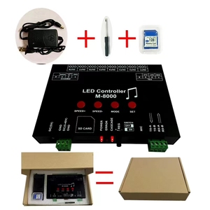 DMX512 酒吧KTV幻彩控制器 解码器 音乐控制器麦爵士控制器