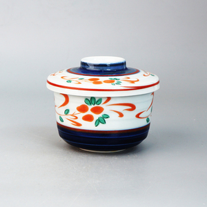 日本进口盖杯 有田烧 手绘日式家用手工釉下彩陶瓷复古茶具茶杯